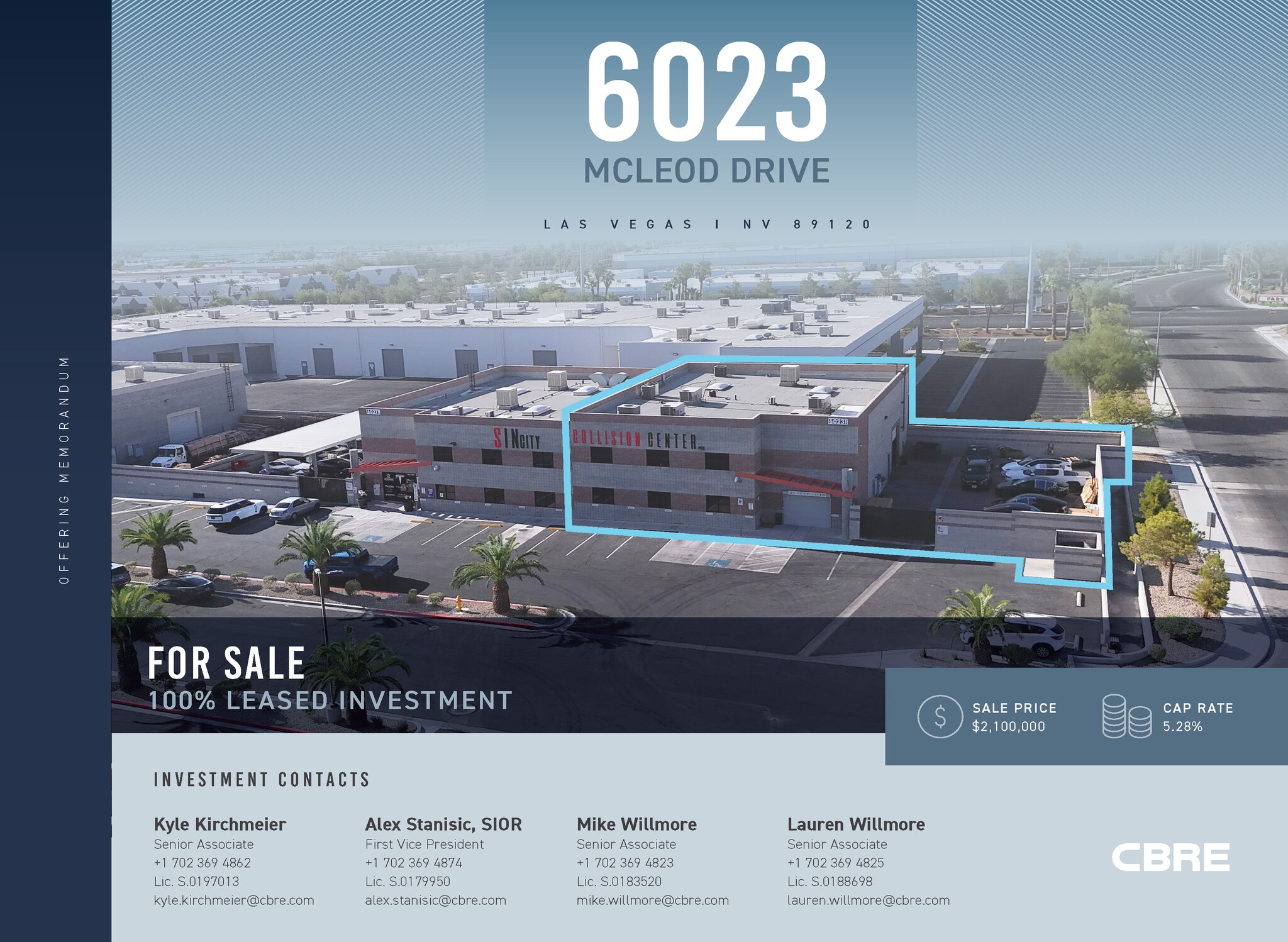 6023 McLeod Dr, Las Vegas, NV for Sale