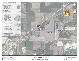 Morris, IL Industrial - I-80 & Brisbin Rd Morris, IL Industrial - I-80 & Brisbin Rd