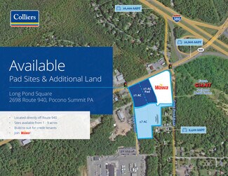Pocono Summit, PA Commercial Land - 2698 Route 940