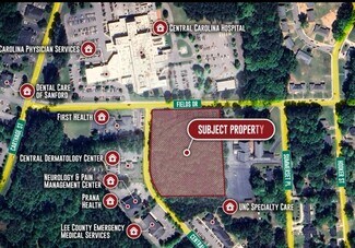 Sanford, NC Commercial Land - 0 Fields Dr Sanford, NC Commercial Land - 0 Fields Dr