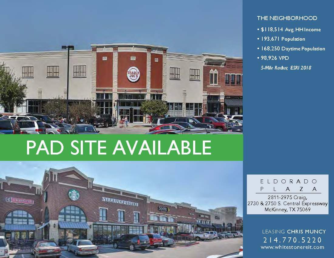 Eldorado Parkway & US 75, McKinney, TX for Rent