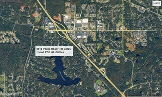 Macon, GA Commercial Land - 6318 Peake N rd