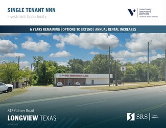 Longview, TX Veterinarian/Kennel - 812 Gilmer Rd