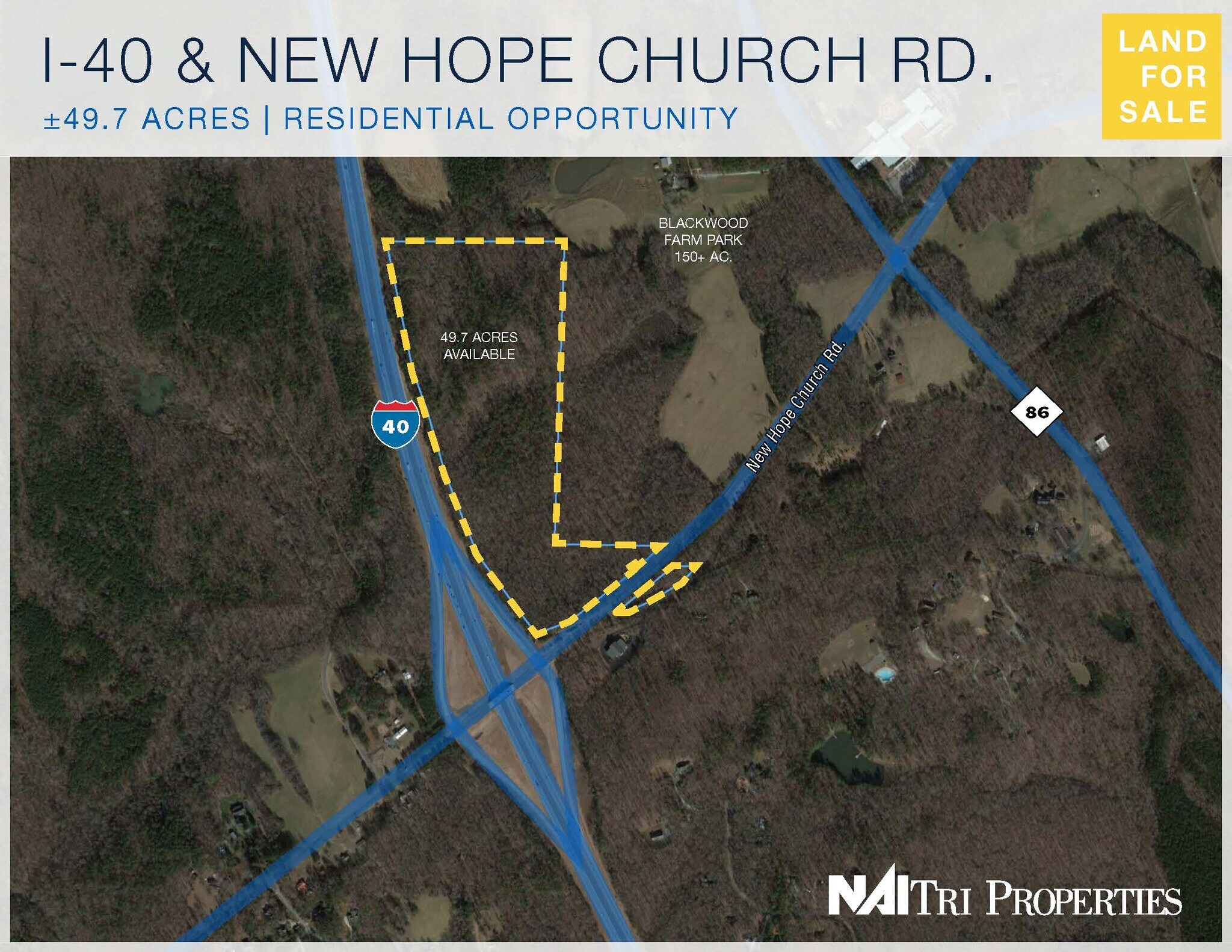 & New Hope Church Rd, Hillsborough, NC for Sale