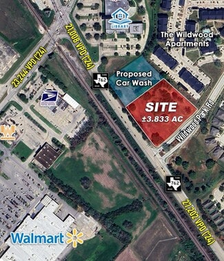 Richmond, TX Commercial Land - FM 762 & Wildwood Park Dr