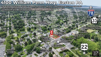 Easton, PA Commercial Land - 4100 William Penn Hwy