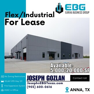 Anna, TX Flex, Industrial - 708 E Houston St