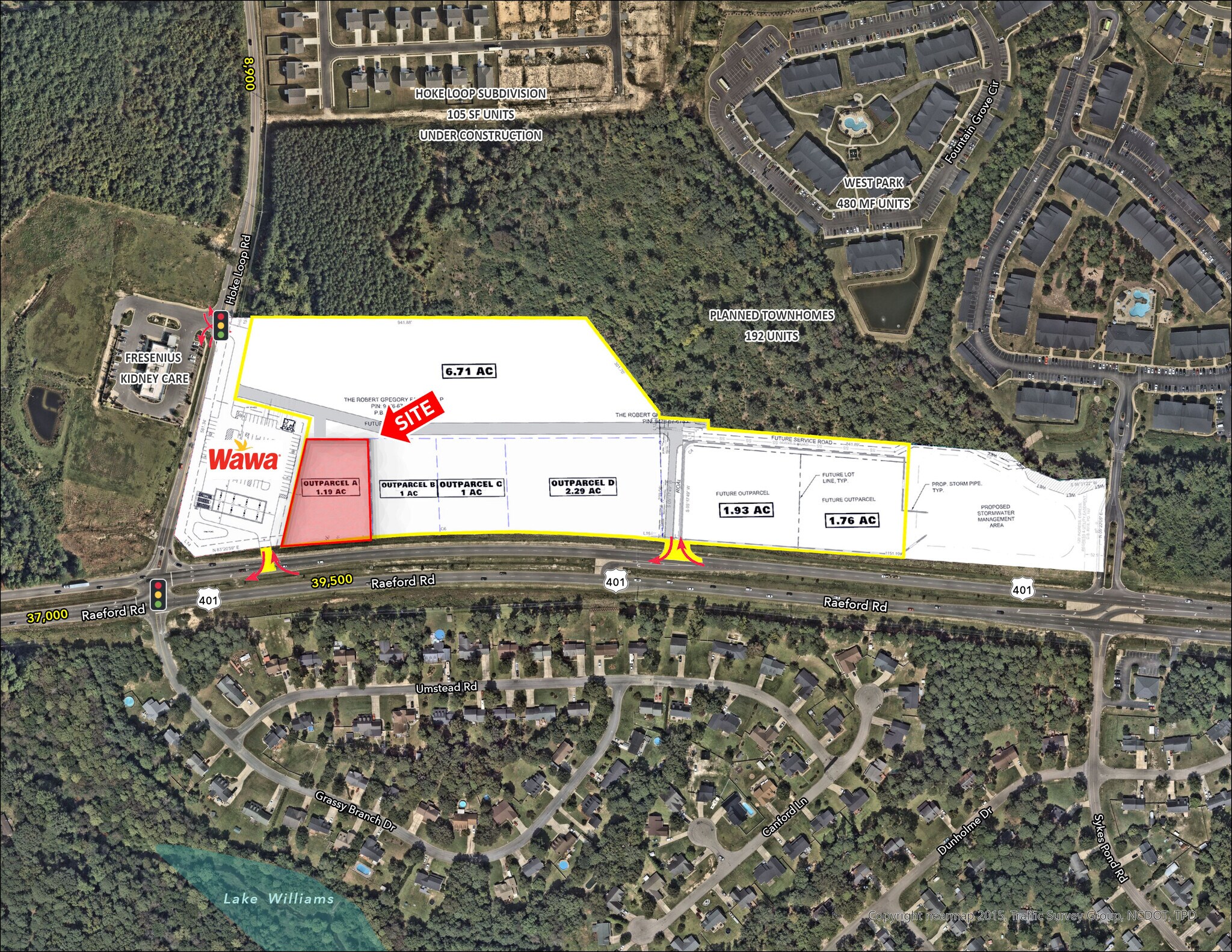 Raeford Rd @ Hoke Loop Rd, Fayetteville, NC for Rent