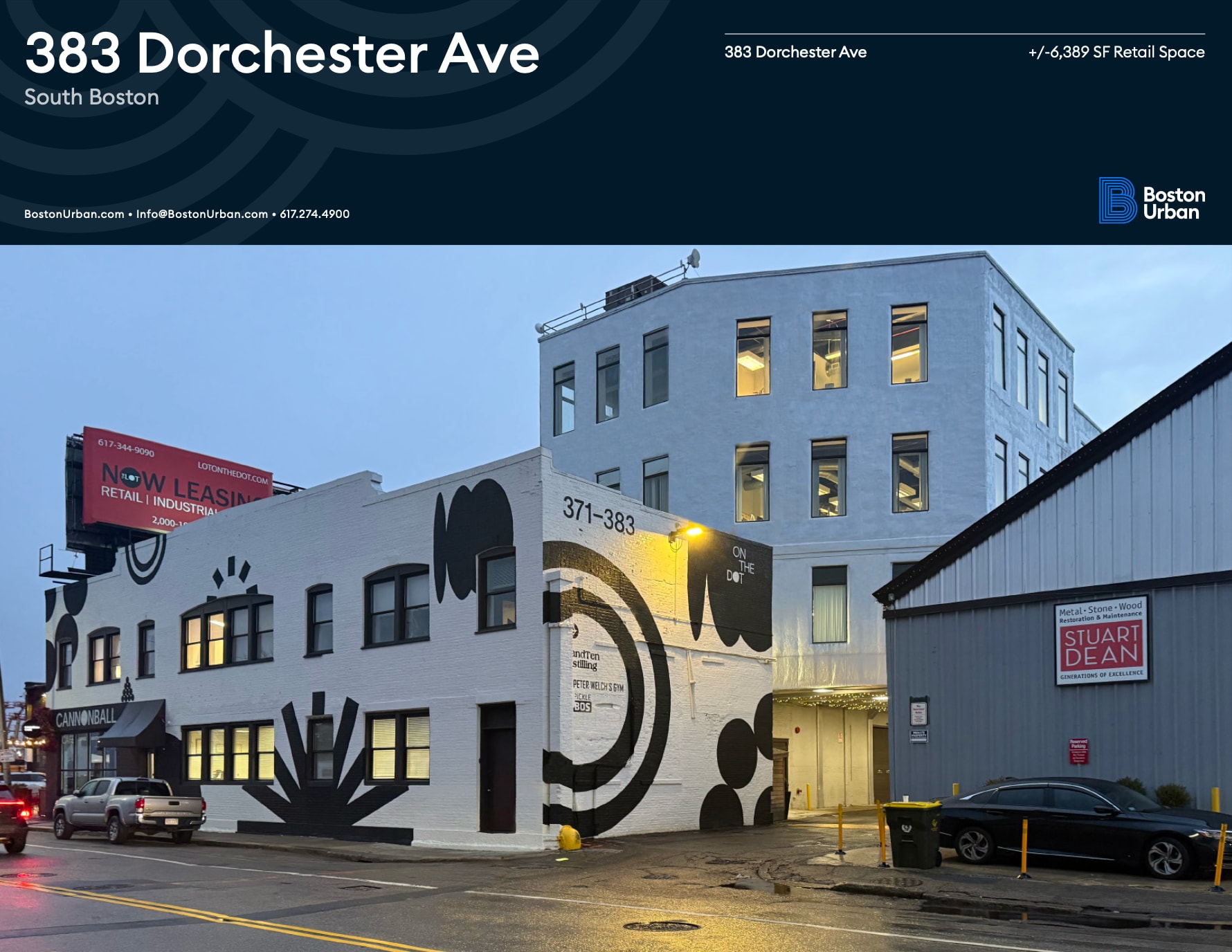 383 Dorchester Ave, South Boston, MA for Rent