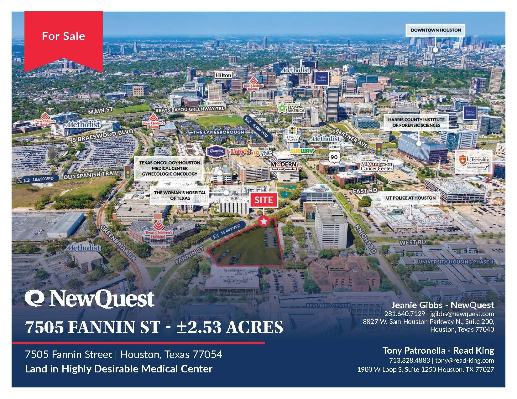 7505 Fannin St, Houston, TX for Sale