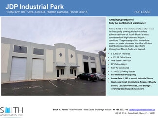 Hialeah Gardens, FL Industrial - 13550 NW 107th Ave
