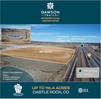 Castle Rock, CO Industrial Land - Dawson Trails Boulevard