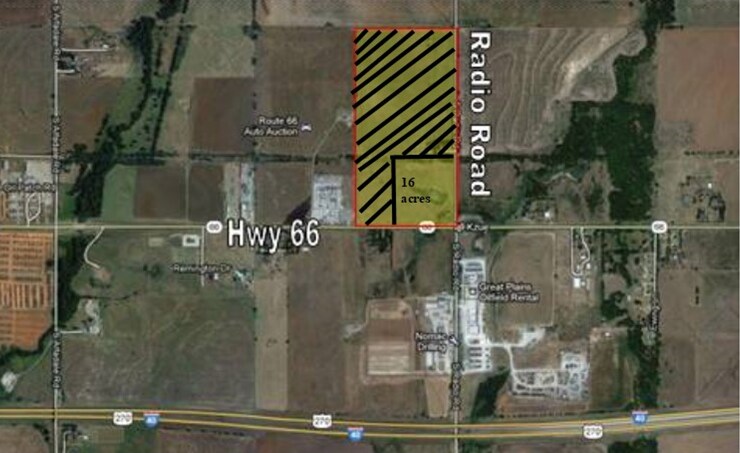 Hwy 66 & Radio Rd, El Reno, OK for Sale
