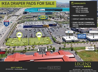 Draper, UT Commercial Land - 41 IKEA Way Way