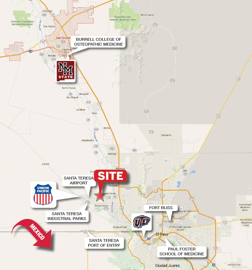 Pete Dominici Hwy & McNutt Rd, Santa Teresa, NM for Sale