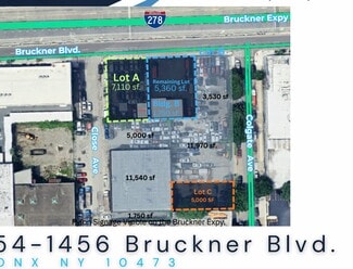 Bronx, NY Industrial Land - 1458 Bruckner Blvd