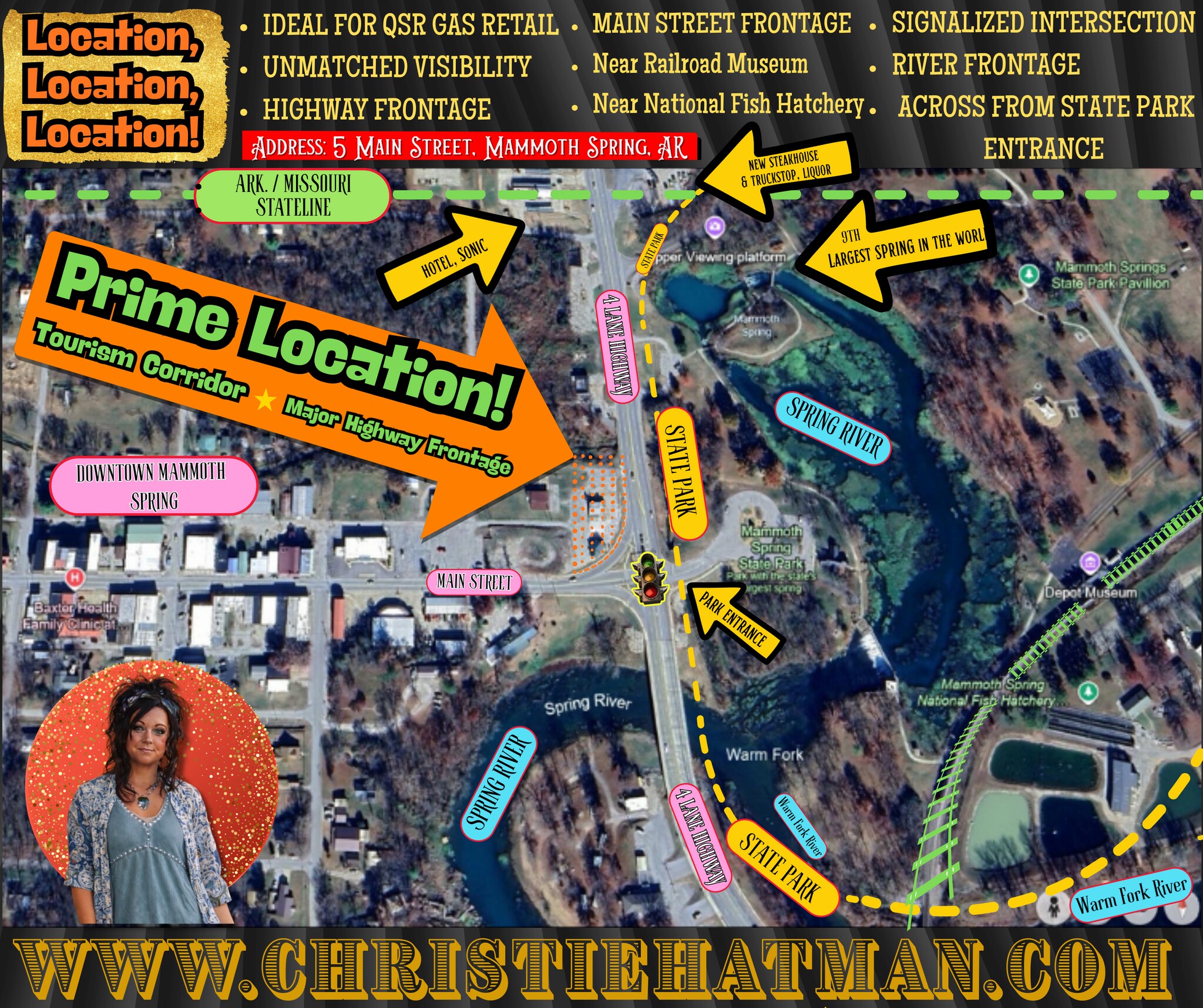 15 Main St, Mammoth Spring, AR for Sale