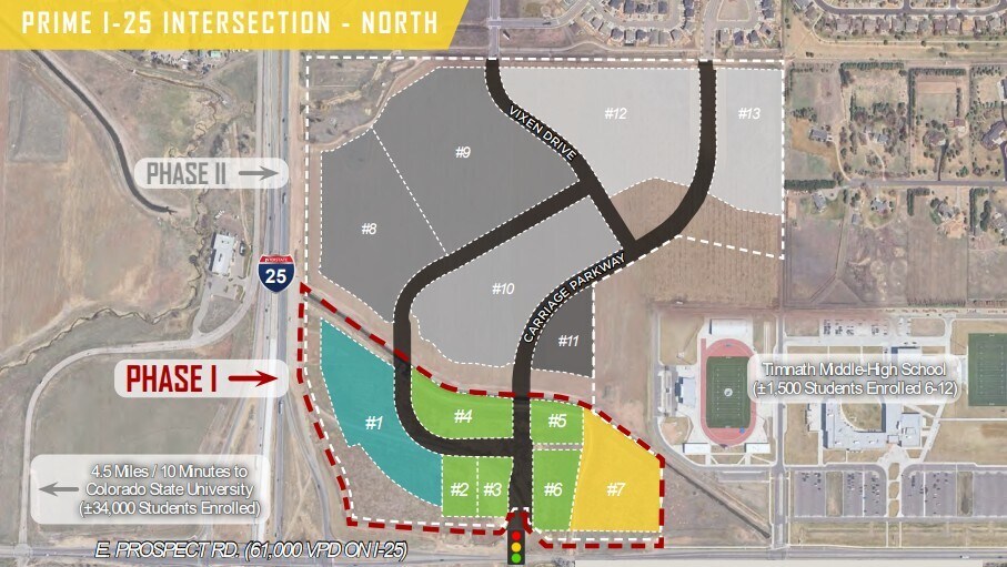 NEC I-25 & Prospect Rd, Fort Collins, CO for Sale