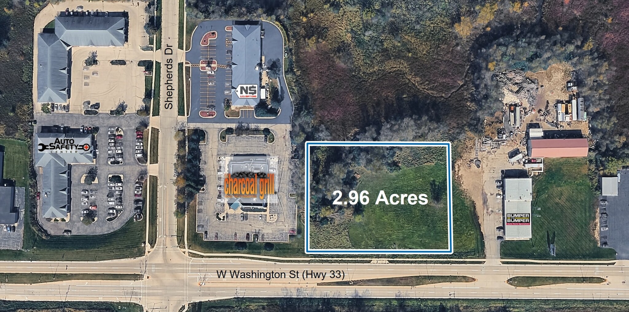 Highway 33, West Bend, WI for Sale