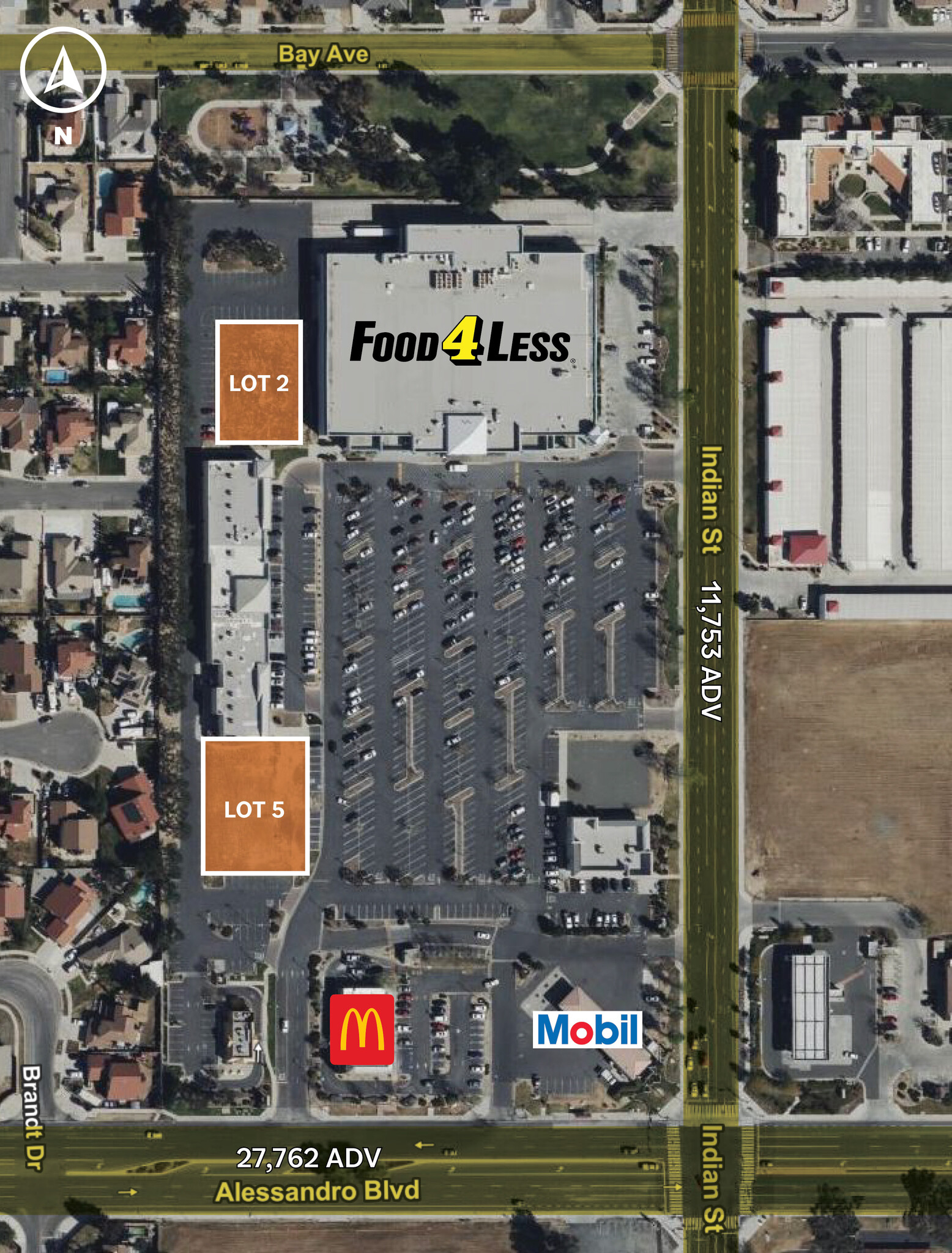 NWC Indian St & Alessandro Blvd, Moreno Valley, CA for Rent