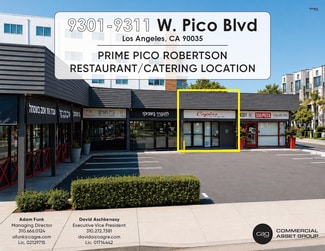 Los Angeles, CA Retail - 9301-9311 W Pico Blvd
