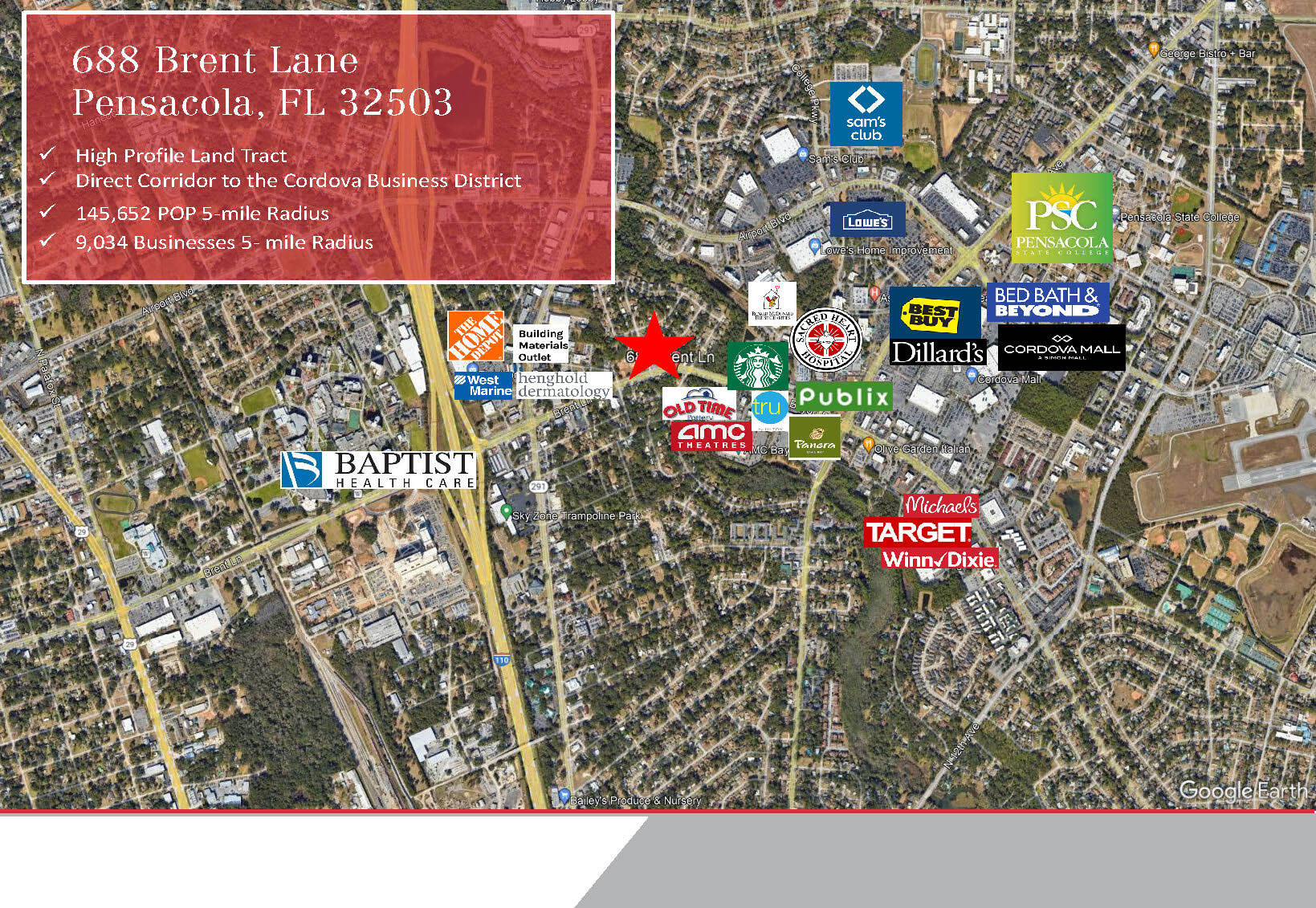 688 E Brent Ln, Pensacola, FL for Sale