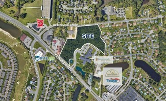 Chesapeake, VA Commercial Land - 1324 Cedar Rd