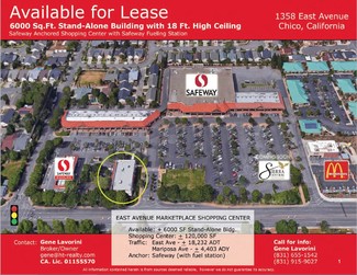 Chico, CA Retail - 1358 East Ave