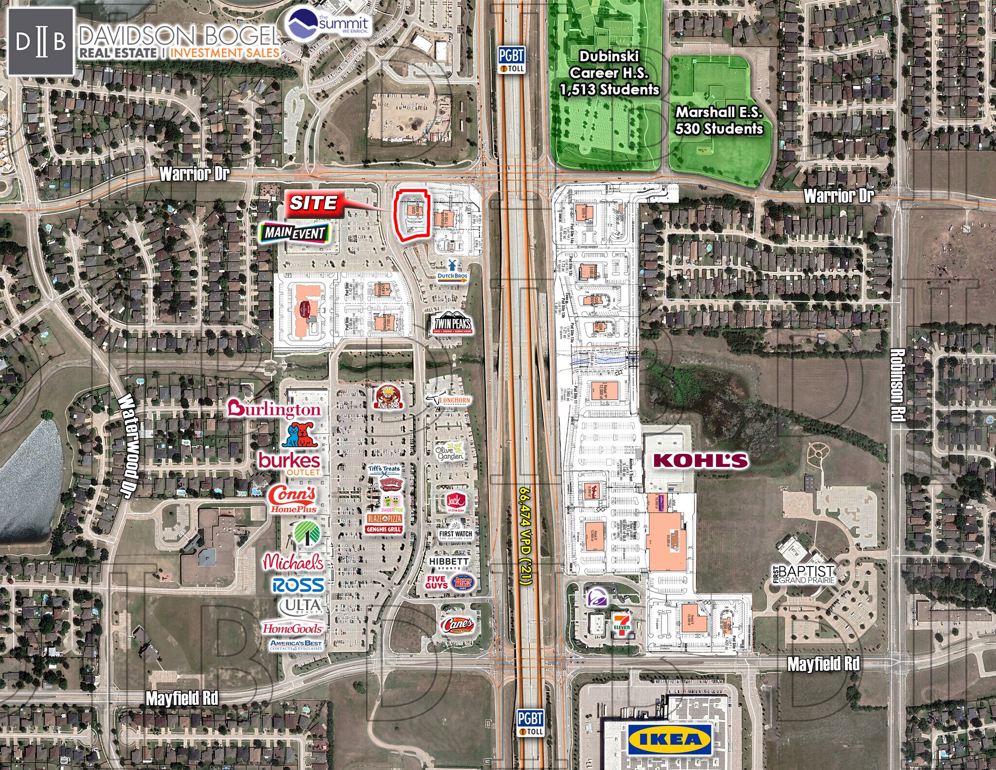 SWQ- S.H. 161 (PGBT) @ Warrior Dr., Grand Prairie, TX for Rent