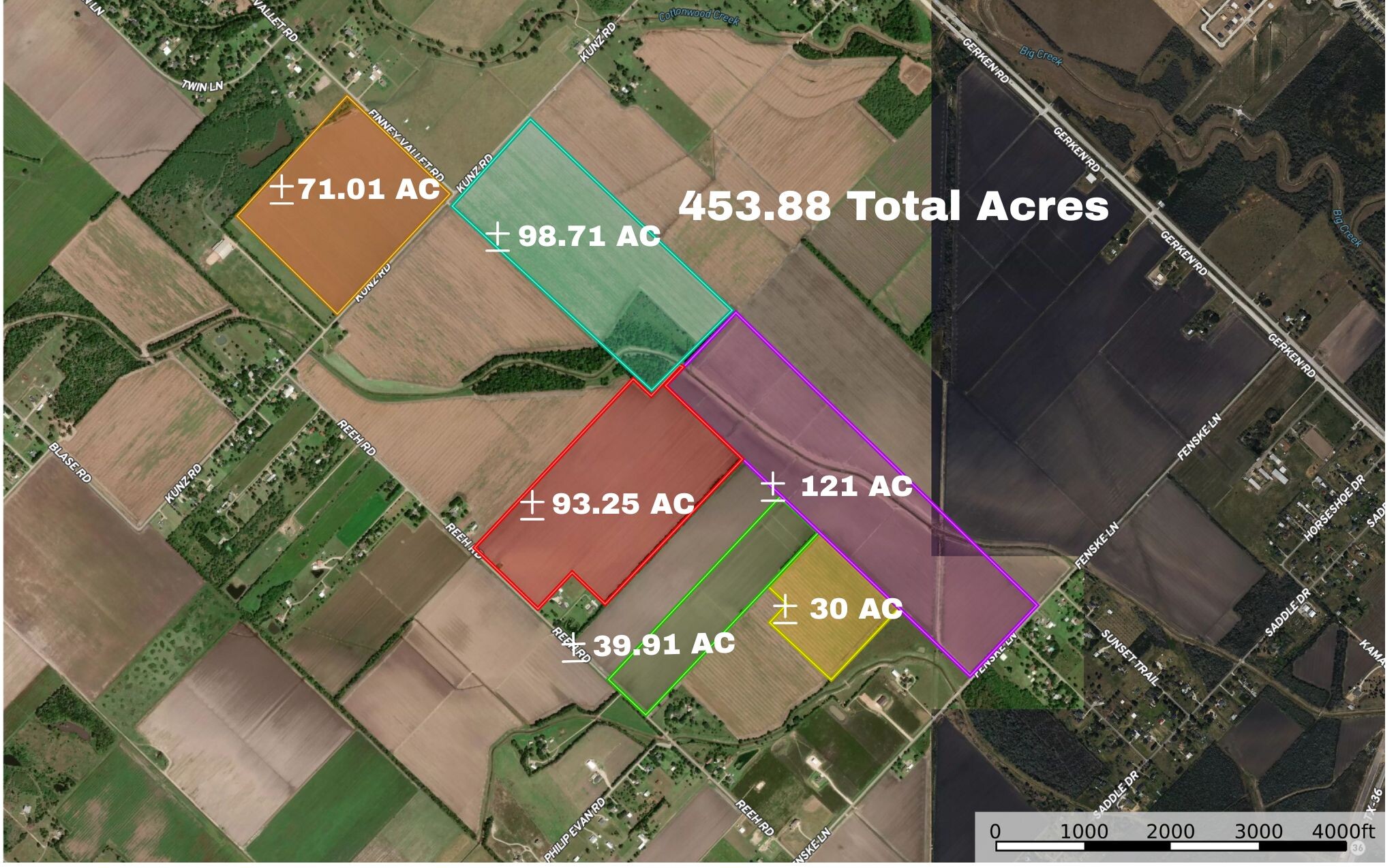 Fenske Road, Needville, TX for Sale