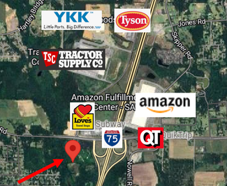 Macon-Bibb, GA Commercial Land - 5250 Sardis Church Rd