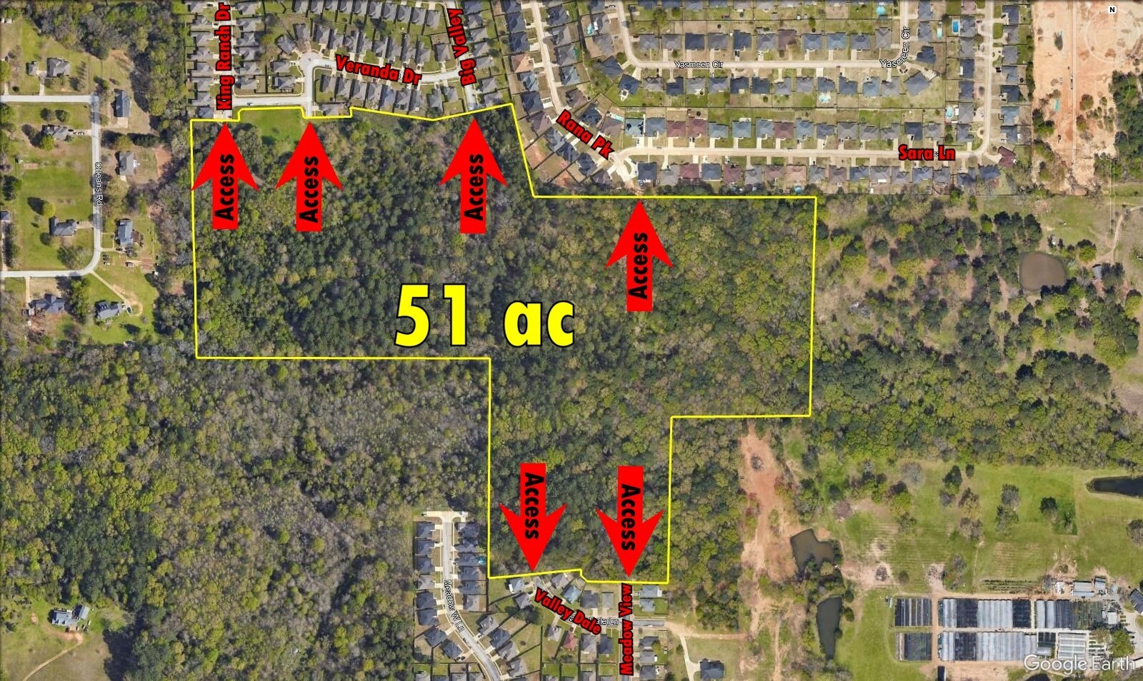 000 Meadow View Ln, Flint, TX for Sale