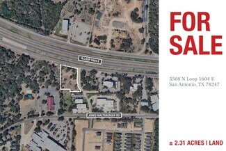 San Antonio, TX Commercial Land - 3508 N Loop 1604 E San Antonio, TX Commercial Land - 3508 N Loop 1604 E