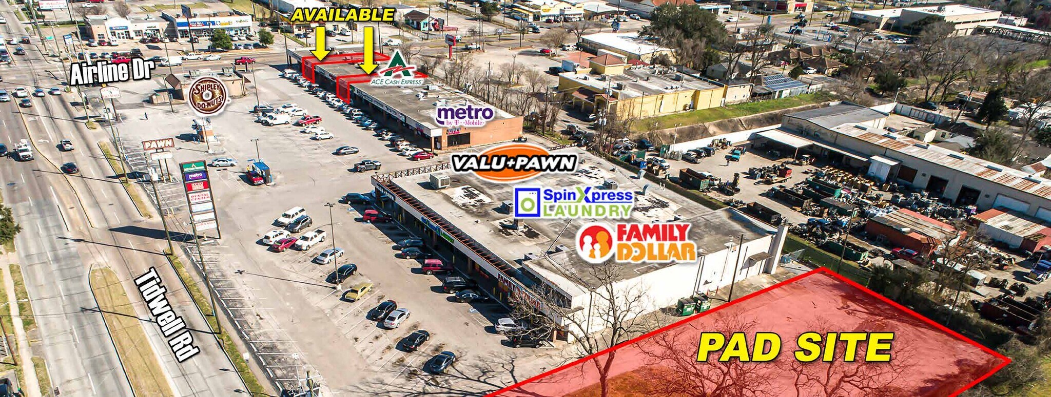 910-940 E Tidwell Rd, Houston, TX for Rent