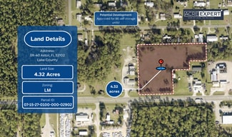 Astor, FL Commercial Land - SR 40