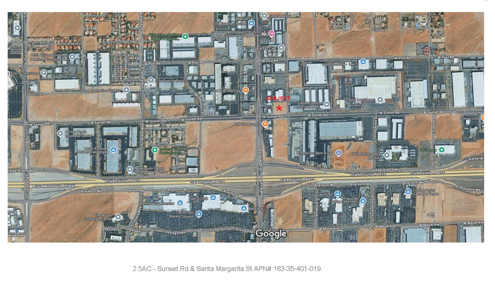 Sunset Road @ Santa Margarita, Las Vegas, NV for Sale