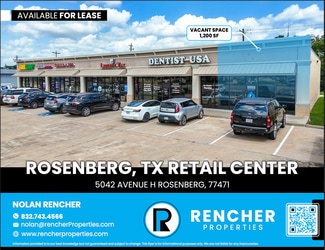 Rosenberg, TX Retail - 5042 Avenue H Rosenberg, TX Retail - 5042 Avenue H