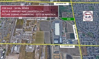 Manteca, CA Commercial Land - 15733 S Airport Way