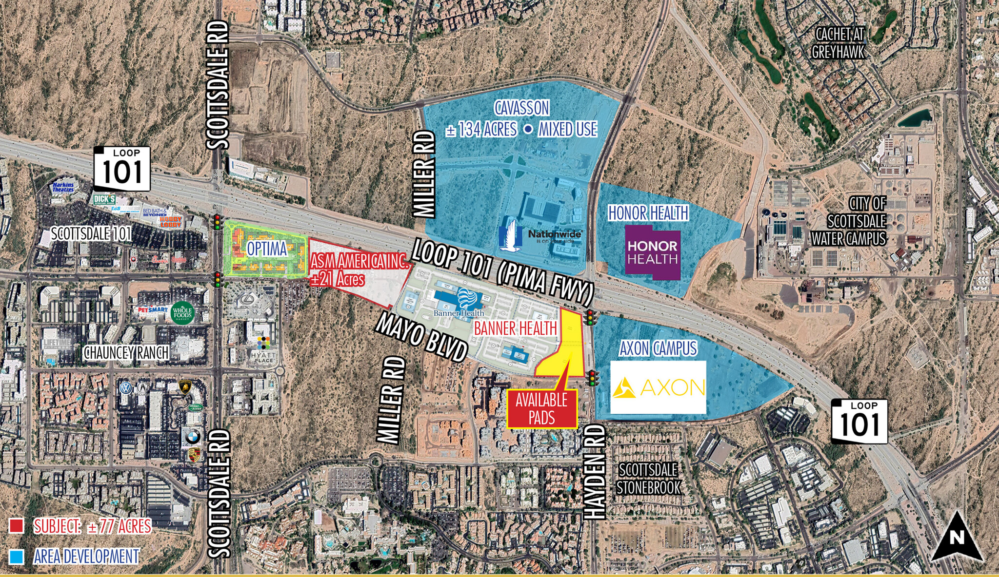 SWC Hayden Rd & Loop 101, Scottsdale, AZ for Sale