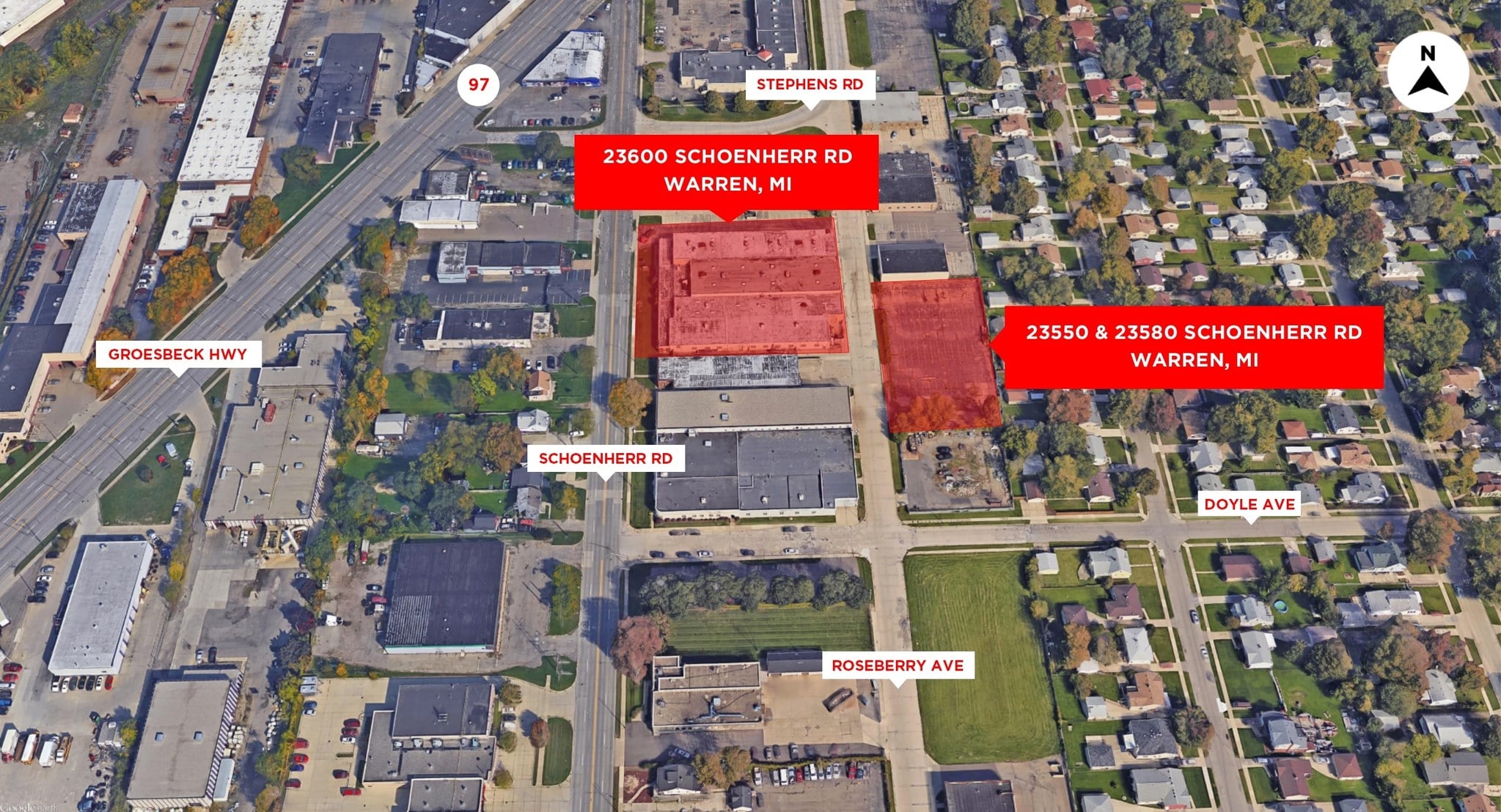 23600 Schoenherr Rd, Warren, MI for Sale