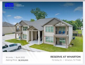 Wharton, TX Apartments - 112 Kelly St