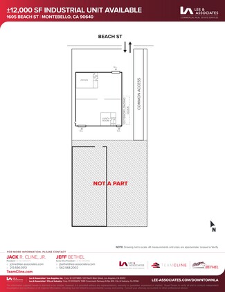 Montebello, CA Industrial - 1605 Beach St