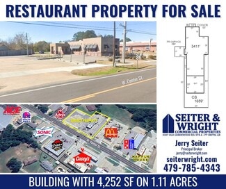 Greenwood, AR Retail - 921 W Center St