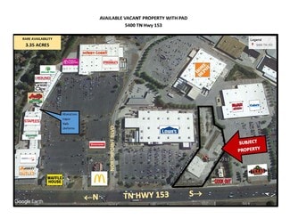 Hixson, TN Commercial Land - 5400 Tn-153 Hixson, TN Commercial Land - 5400 Tn-153