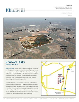 Newnan, GA Commercial Land - Lower Fayetteville Rd @ Newnan Crossing Bypass Newnan, GA Commercial Land - Lower Fayetteville Rd @ Newnan Crossing Bypass