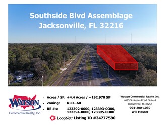 Jacksonville, FL Commercial Land - 2200 Southside Blvd