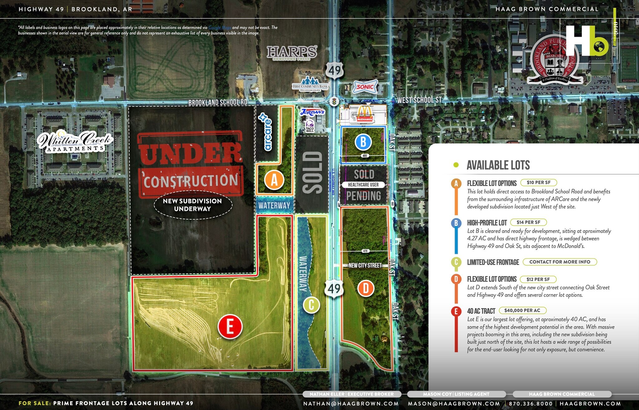 101 Darr St, Brookland, AR for Sale