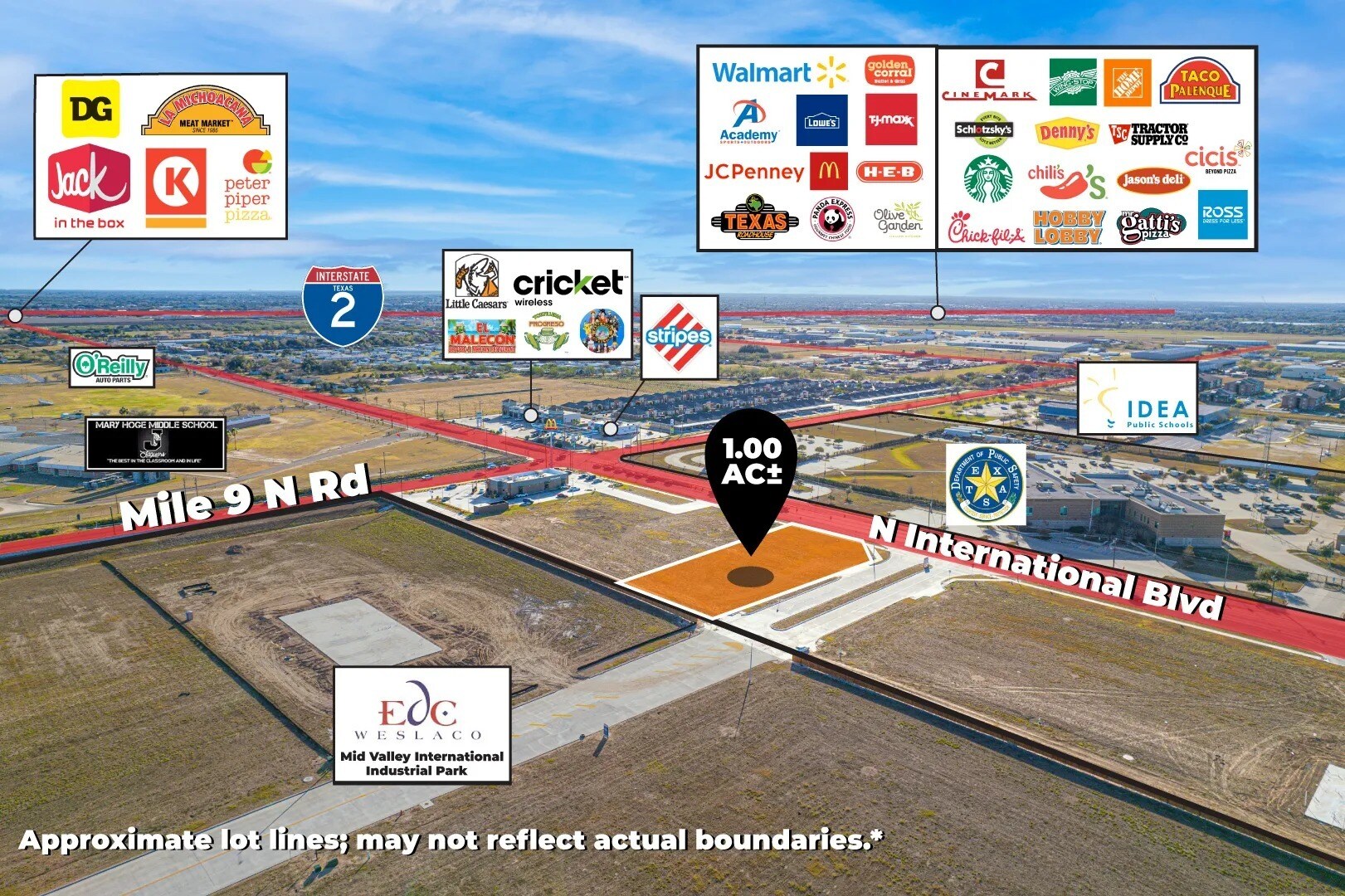 2620 N International Blvd, Weslaco, TX for Rent