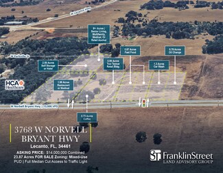 Lecanto, FL Commercial Land - 3768 W Norvell Bryant Hwy