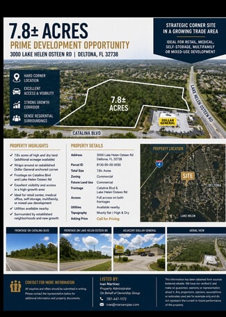 Deltona, FL Commercial Land - 3000 Lake Helen Osteen Rd Deltona, FL Commercial Land - 3000 Lake Helen Osteen Rd